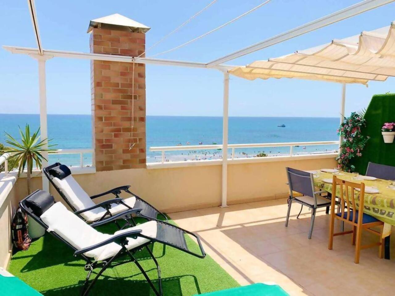Apartamento Ayf Amaneceres Frente Al Mar Oropesa del Mar Exterior foto